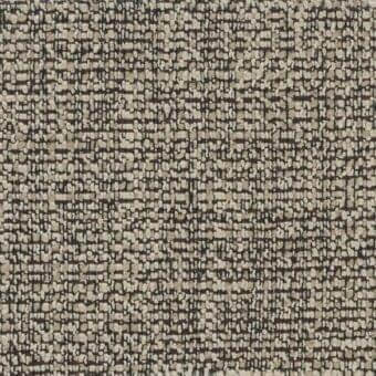 Pablo 96 fabric by ditre italia, woven brown and beige textile with a dense, irregular square and rectangular pattern and textured surface.